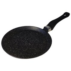 Сковорода блинная Любава Гранит ТГ22СБ 22 см, черный