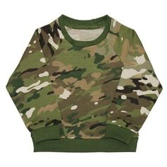 Свитшот Веселый Малыш размер 86, зеленый