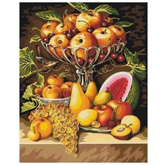 Color Kit Картина по номерам "Аппетитный натюрморт" 40х50 см (CG893)