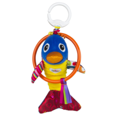 Подвесная игрушка Lamaze Веселый дельфинчик (L27516) синий/желтый/розовый