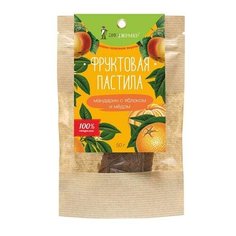 Пастила Экофермер мандарин с яблоком и мёдом 50 г