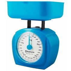 Кухонные весы Sakura SA-6017 синий
