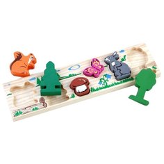 Рамка-вкладыш Томик Лес (362-1), 6 дет.