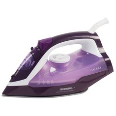Утюг Galaxy GL6124 фиолетовый/белый