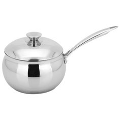 Сотейник Gemlux Apple shape GL-SL18 18 см, с крышкой, стальной