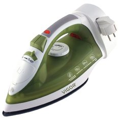 Утюг VIGOR HX 4055 зеленый/белый