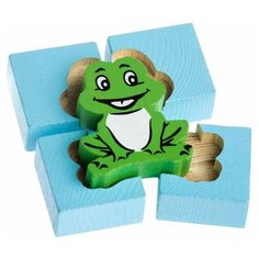 Рамка-вкладыш Томик Лягушка (1-04), 5 дет.