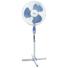 Напольный вентилятор Mystery MSF-2403 белый/синий