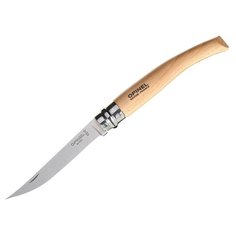 Нож складной OPINEL Slim Line 10 Beech коричневый