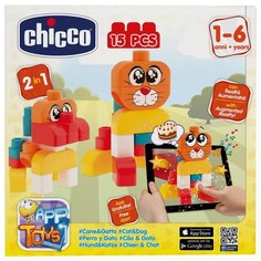Конструктор Chicco App Toys 02306 Пес и кот