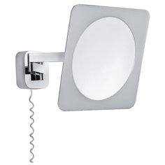 Зеркало косметическое настенное Paulmann светильник Bela 70468 с подсветкой хром/белый/зеркало