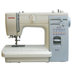Швейная машина Janome 415 / 5515, бело-голубой