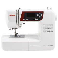 Швейная машина Janome DC 601, белый/черный