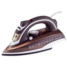 Утюг Galaxy GL6114/GL6115 коричневый/золотой/белый