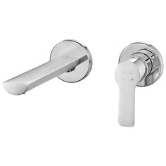 Смеситель для раковины (умывальника) E.C.A. Luna 102 105 130 однорычажный встраиваемый хром