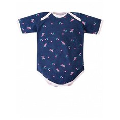 Боди Веселый Малыш размер 74, синий