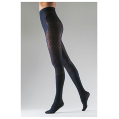 Колготки Le Cabaret 102373 80 den, размер 2-3, темно-синий