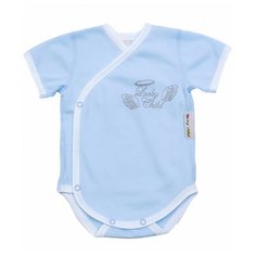 Боди lucky child размер 18 (56-62), голубой