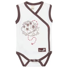 Боди lucky child размер 18 (56-62), белый