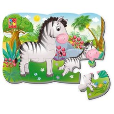 Пазл Vladi Toys Зебра (VT3205-56), 12 дет.