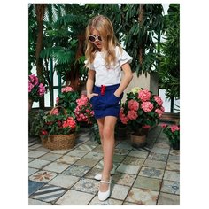 Футболка Juno размер 98, белый