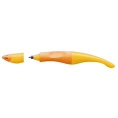 STABILO ручка-роллер для правшей Easy Start + 1 стержень 0,5 мм в блистере, синий цвет чернил