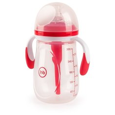 Happy Baby Бутылочка антиколиковая 300 мл (10020), ruby