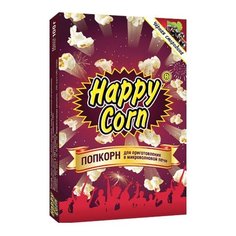 Попкорн Happy Corn Чёрная смородина в коробке в зернах, 100 г
