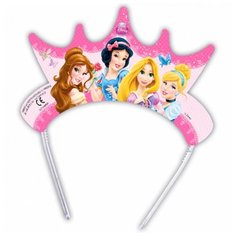 PROCOS Корона Принцессы Disney - Сказочный мир (6 шт.) розовый