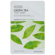 TheFaceShop маска Real Nature с экстрактом зеленого чая, 20 г