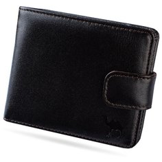 Портмоне Dimanche Sahara 311, натуральная кожа черный