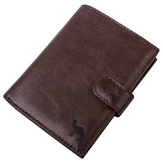 Портмоне Dimanche Camel 633/K, натуральная кожа коричневый