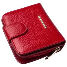 Кошелек Dimanche 904, натуральная кожа алый