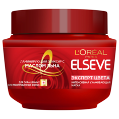 LOreal Paris Elseve Маска интенсивная ухаживающая Эксперт цвета для окрашенных и мелированных волос, 300 мл