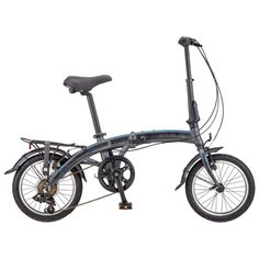 Городской велосипед STELS Pilot 370 16 V010 (2019) антрацитовый 10" (требует финальной сборки)