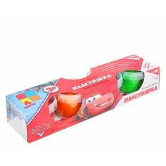 Масса для лепки LORI Пластишка - Тачки 4 цвета (Тдд-006)