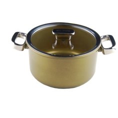 Кастрюля Zanussi Capri 3 л, champagne gold