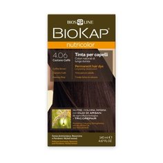 BioKap Nutricolor крем-краска для волос, 4.06 кофейно-коричневый