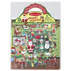 Melissa & Doug Набор наклеек с фонами Мастерская Санты (8585)