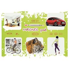Альбом для маркеров Smiltainis Marker pad 29.7 х 21 см (A4), 100 г/м², 25 л.