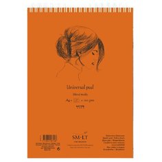 Альбом для эскизов Smiltainis Mixed Media pads Authentic 29.7 х 21 см (A4), 200 г/м², 40 л.