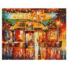 Белоснежка Картина по номерам "Туманное кафе" 40х50 см (207-AB)