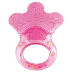 Прорезыватель-погремушка Canpol Babies Лапка 56/136 розовый