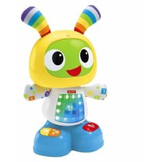 Интерактивная развивающая игрушка Fisher-Price Веселые ритмы. Обучающий робот Бибо (DJX26) желтый
