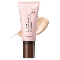 The Saem Eco Soul BB крем Real Cover 45 гр, оттенок: 21 light beige
