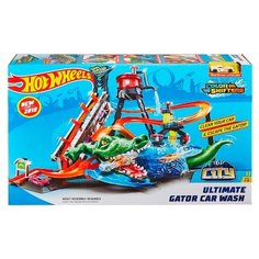 Трек Hot Wheels City Ultimate Gator Car Wash FTB67