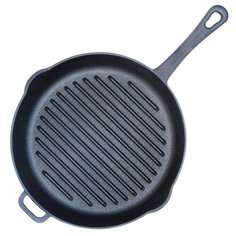 Сковорода-гриль Биол 1124 24 см, черный