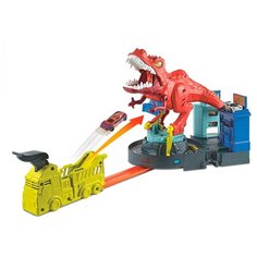 Трек Hot Wheels City T-Rex Rampage GFH88