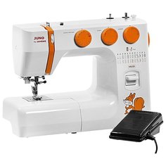 Швейная машина Janome Juno 5025 S, бело-оранжевый