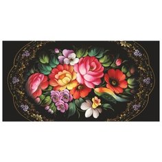 Конверт для денег Учитель Жостовская роспись (КД-216), 1 шт.